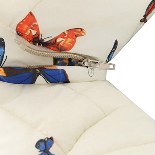 BOBORA Ropa De Invierno Nina De La Mariposa Bebe De Impresion De Dibujos Animados Moda Nina Abrigo De Algodon Engrosamiento Chaqueta