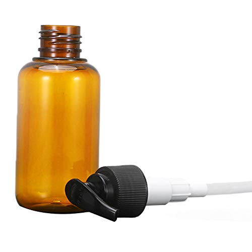 Bobotron - Dispensador de jabón (5 unidades, 200 ml, plástico), color blanco y transparente