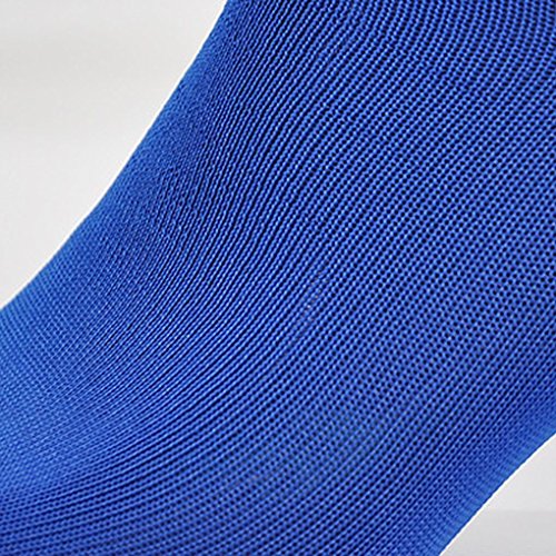 Bobury Los niños de los Muchachos Calcetines Largos absorben con el Sudor de la Rodilla del algodón del tamaño Delgado de poliéster Calcetines de fútbol Gratuito