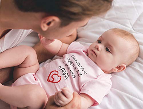 Body de Manga Corta para bebé - Regalos Originales para Padres Primerizos - You Can do This Dad - 3-6 Mes Blanco