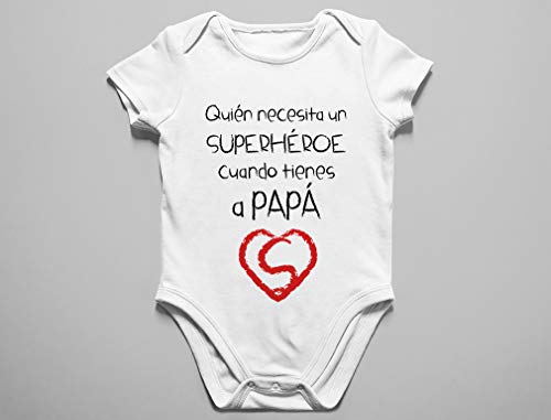 Body de Manga Corta para bebé - Regalos Originales para Padres Primerizos - You Can do This Dad - 3-6 Mes Blanco
