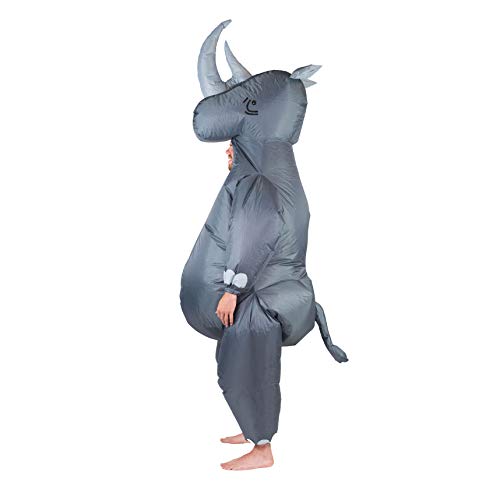 Bodysocks® Disfraz Hinchable de Rinoceronte Adulto
