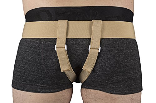Bodytec Wellbeing - Braguero de contención para hernia inguinal (tamaño 86,4 - 88,9 cm)