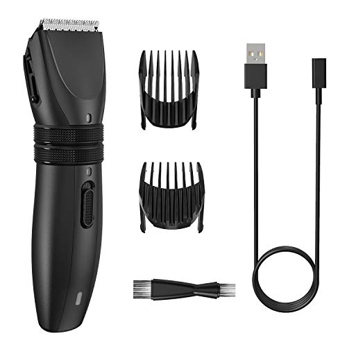 BOIFUN Cortapelos Profesional Hombre Electrico, Kit de Cortapelos para el Hogar Recargable Inalámbrico Portátil, Afeitadora de Barba para Hombre, Adecuado para Uso Diario en el Hogar