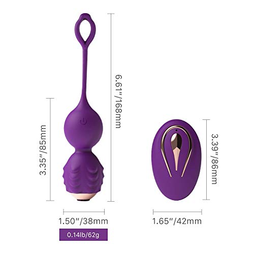 Bolas Chinas Suelo Pelvico de la Salud Masajeador Ejercitador para Principiante y Avanzado Ejercicio Kegel Control de Vejiga Músculo Pélvico Fortalecimiento