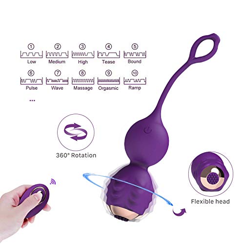 Bolas Chinas Suelo Pelvico de la Salud Masajeador Ejercitador para Principiante y Avanzado Ejercicio Kegel Control de Vejiga Músculo Pélvico Fortalecimiento