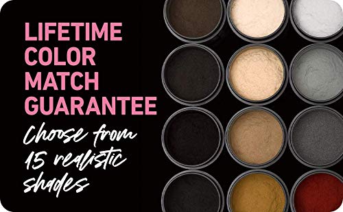 BOLDIFY - Fibras capilares, ocultan completamente la pérdida del cabello en 15 segundos, 100% fibras de queratina no detectables, bote gigante de 25 g, engrosamiento instantáneo del cabello