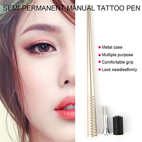 Bolígrafo de tatuaje de cejas duradero, bolígrafo de tatuaje avanzado suave, para niñas caseras