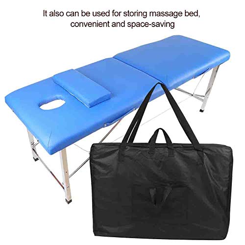 Bolsa de maletín para mesa de masaje, bolsa de hombro de lona universal para accesorios de mesas de spa 100x70cm