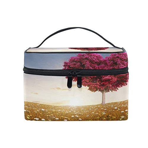 Bolsa de maquillaje Lotus en Pinterest Bolsa de cosméticos Bolsa de aseo de viaje Estuche de tren cosmético Bolsa de maquillaje Maquillaje Organizador Caja de almacenamiento con bolsa de malla