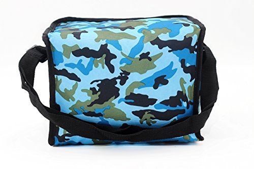 Bolsa Nevera Comida Almuerzo 11 litros，Porta Alimentos de Refrigeración Aislado Resistente al Agua Portátil Mochila de Refrigeración Suave para la Playa/Picnic/Día de Campo/Barbacoa … (Camuflaje)