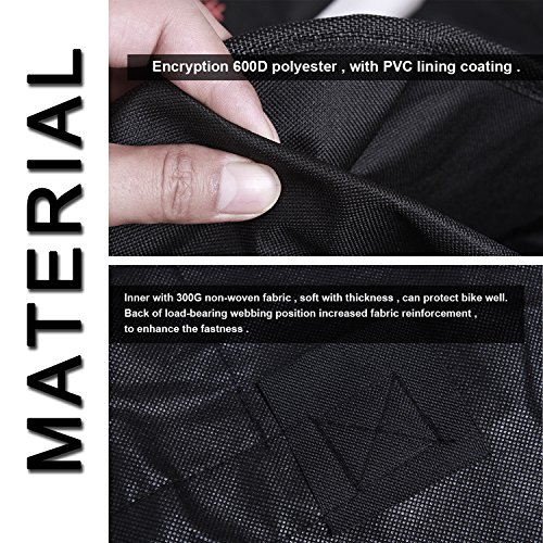 Bolsa Transporte Bicicleta Plegable, Selighting Bolsa de Almacenamiento de Bici Bolsa para el manillar Bolso Plegable para el Envío de Viajes, 20 Pulgadas