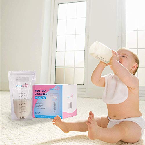 Bolsas Leche Materna para el Almacenamiento Pre-Esterilizadas - Bolsas de Ahorro de Leche Materna a Prueba de Fugas – Libre de BPA – Contenedores de Leche de Momcozy