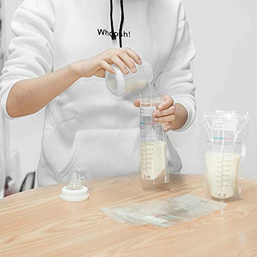 Bolsas Leche Materna para el Almacenamiento Pre-Esterilizadas - Bolsas de Ahorro de Leche Materna a Prueba de Fugas – Libre de BPA – Contenedores de Leche de Momcozy