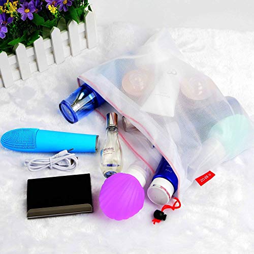 Bolsas reutilizables, Bolsa de Producción Bolsas de Malla Reutilizables Para Almacenamiento Frutas/ Verduras, Juguetes, Lavable y Protección del Medio Ambiente, 3 Tamaños