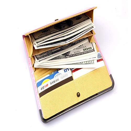 Bolso de Embrague de Billetera Larga de Moda de Color Caramelo para Mujer, día de San Valentín, Esposa, Madre, Amante, niña,