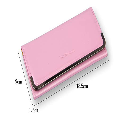 Bolso de Embrague de Billetera Larga de Moda de Color Caramelo para Mujer, día de San Valentín, Esposa, Madre, Amante, niña,