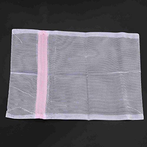 bolso del lavadero - TOOGOO(R) bolsa de lavadora de lavanderia de ropa interior bra calcetines de lenceria de red de malla 30cm x 40cm