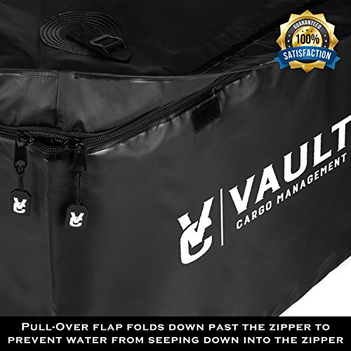Bolso marca VAULT CARGO de transporte con enganche para el auto, resistente al agua - 0,42 metros cúbicos - bolsos para transporte ideales para ir a acampar, llevar equipaje y equipamiento