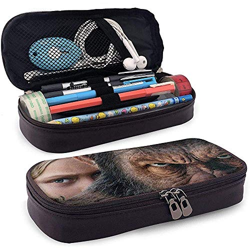 Bolso para lápices de gran capacidad Estuche para bolígrafos War_for The Plan-et of_The Apes Pouch Pencil Holder, Portable Pencils Pen Organizer