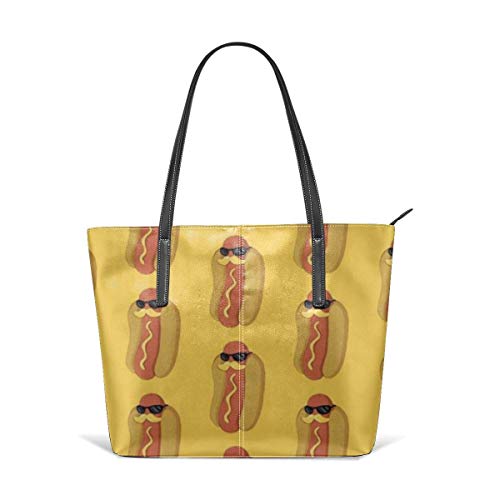 Bolsos y bolsos de la moda del perro caliente de la barba para las mujeres Satchel hombro Tote Bags