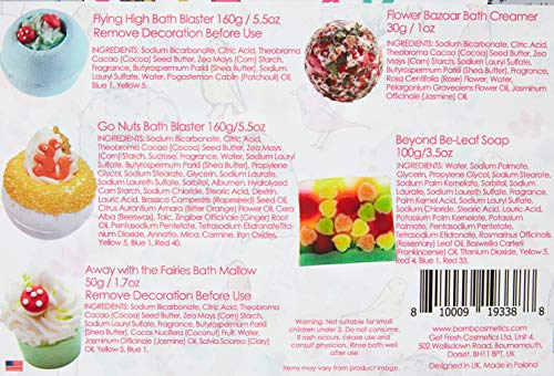 Bomb Cosmetics en el paquete de madera hecho a mano regalo