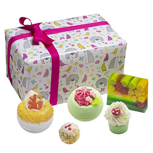 Bomb Cosmetics en el paquete de madera hecho a mano regalo