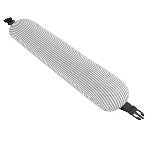 bonVIVO Almohada De Cuello con Capucha, Almohada Cervical En Forma De U Que Puede Usarse como Almohada De Vuelo Y Viaje para Mujer Y Hombre, Reposacabezas con Microperlas