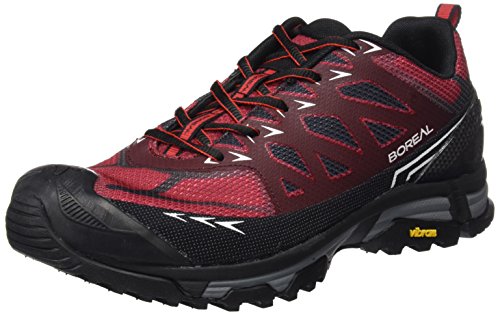 Boreal Alligator Zapatos Deportivos, Hombre, Gris con Rojo, 10