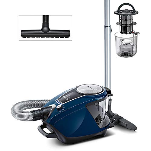 Bosch BGS7RCL Relaxx Ultimate Aspirador sin Bolsa, Extremadamente silencioso 68 decibelios, 700 W, 3 litros, Azul