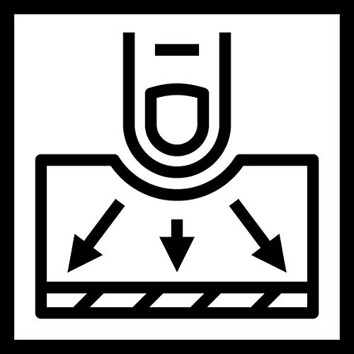 Bosch Professional 2608608231 Esponja S473 Profile Fina (Madera, plástico y Metal, 98 x 120 x 13 mm, Accesorios para Lijado a Mano), Superfino