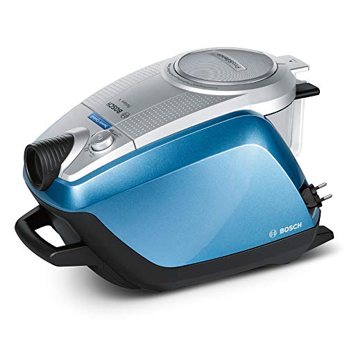 Bosch Relaxx ProSilence BGS5RCL - Aspirador sin bolsa silencioso, 700 W, Color azul plata