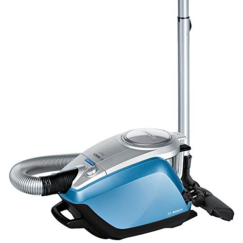 Bosch Relaxx ProSilence BGS5RCL - Aspirador sin bolsa silencioso, 700 W, Color azul plata