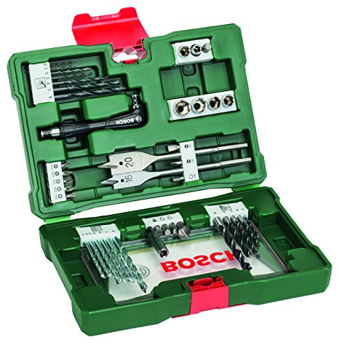 Bosch V-Line - Maletín de 41 unidades para taladrar y atornillar