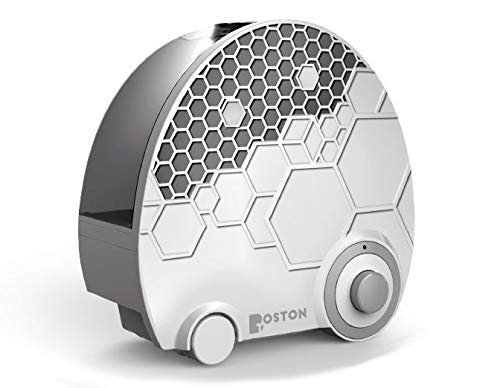 Boston Tech Humidificador WE-109. Tecnología ultrasónica, Vapor Frio, 4L, Caudal Regulable, bajo Consumo, silencioso