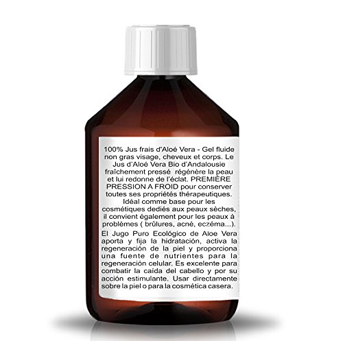 B.O.T cosmetic & wellness Gel Zumo de Aloe Vera 99.9 % Puro Ecológico (100 ml)