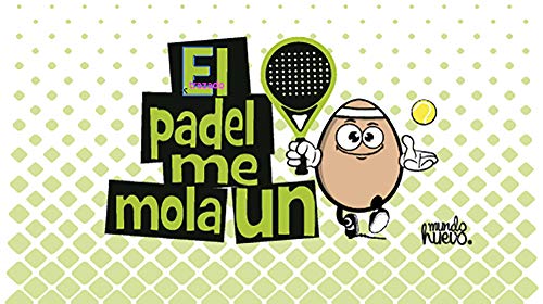 Botella de Aluminio 500 ml. con Dos Tapones. El Padel me Mola un Huevo. Regalo Padel