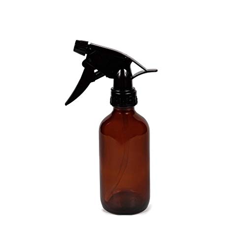 Botellas de vidrio ámbar Spray - 16 Oz grande recargable del es ideal for los aceites esenciales, productos de limpieza, productos de limpieza caseros, aromaterapia, tratamientos de belleza orgánicos