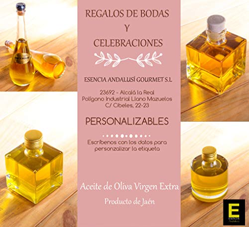 Botellas Regalo - Lágrima 100 ml - Aceite de Oliva Virgen extra - Caja 24 uds (Sin Personalizar- 24 Und / Caja)