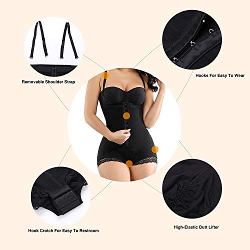 Braga Faja Mujer Chaleco Tirante Adjustable Desmontable Moldeadora Reductora Shapewear Lencería Mujer Push Up Mujer Body Reductor Sin Costuras Slimming Corsé Adelgazante Postparto