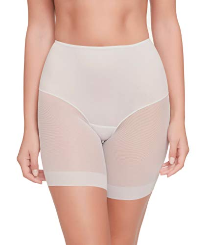 Braga Pantalon Anti-Rozadura Invisible y Super Ligera. Tejido Elástico y Super Suave. (Blanco, XL)