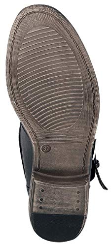 Brandit Botas Biker de Chica Mujer Botas Negro EU39, Poliuretano, [Effekte/Besonderheiten] + Regular