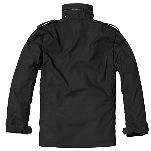 Brandit M65 Chaqueta, Hombre, Negro 3XL