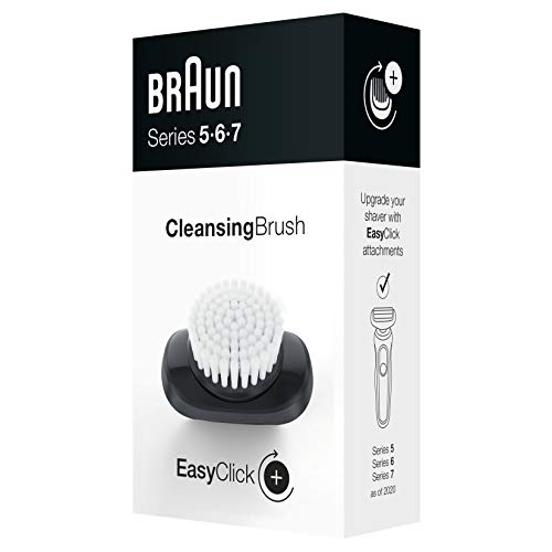 Braun EasyClick Accesorio de Cepillo de Limpieza para Afeitadora Eléctrica Hombre Series 5, 6 y 7
