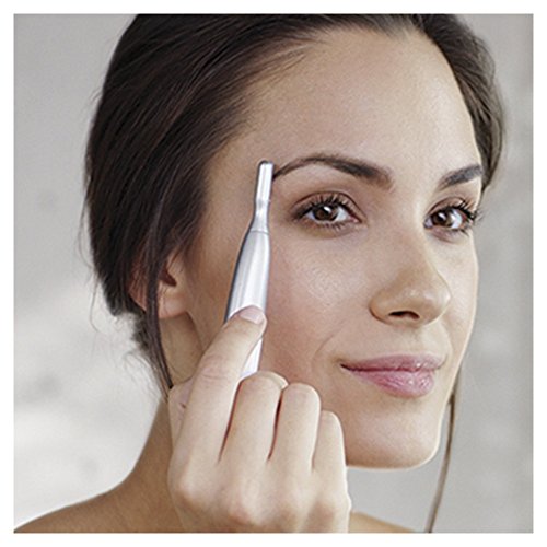 Braun Silk-Épil 7 7/890 - Depiladora Mujer, Eléctrica Inalámbrica y Recortadora Corporal y Facial, 7 Accesorios, Tecnología Senso Smart, Plata