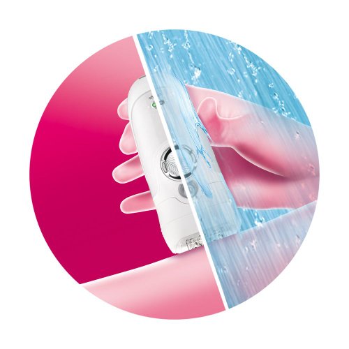 Braun Silk-épil 7 Depiladora de Doble Acción 7771 - Utilizable bajo el agua, recargable, con tecnología exfoliante y 2 accesorios