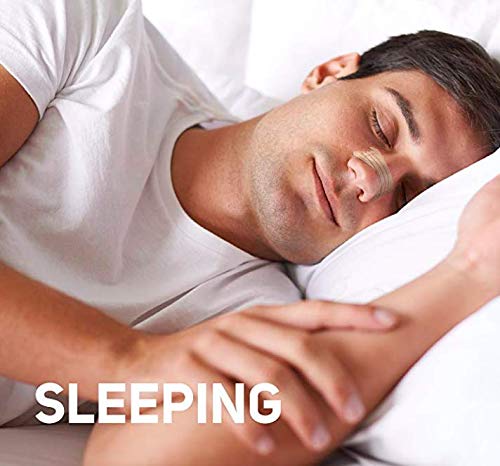 Breathe Strips Alivio de la congestión, tiras nasales antidrogas libres de drogas, 30 tiras (Beige)