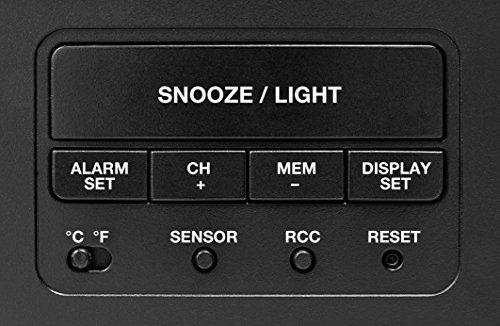 Bresser, TemeoTrend LG Estación Meteorológica Radio Controlada, Color Negro