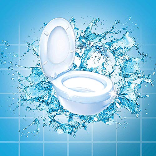 Bris Blue Fresh Power Limpiador WC - Limpiador para Inodoro, Piedra Fresca, Antical, Antisuciedad, Extrafresco, Pack de Ahorro, 10x55g