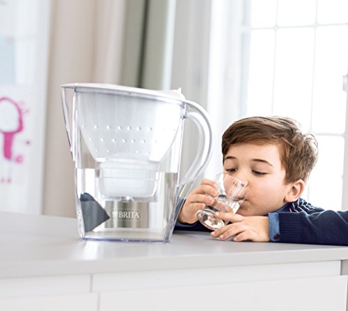 BRITA Marella – Jarra de Filtro, de plástico, plástico, Rojo, Format Normal